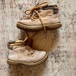 Carter's Tan and Brown Suede Boots